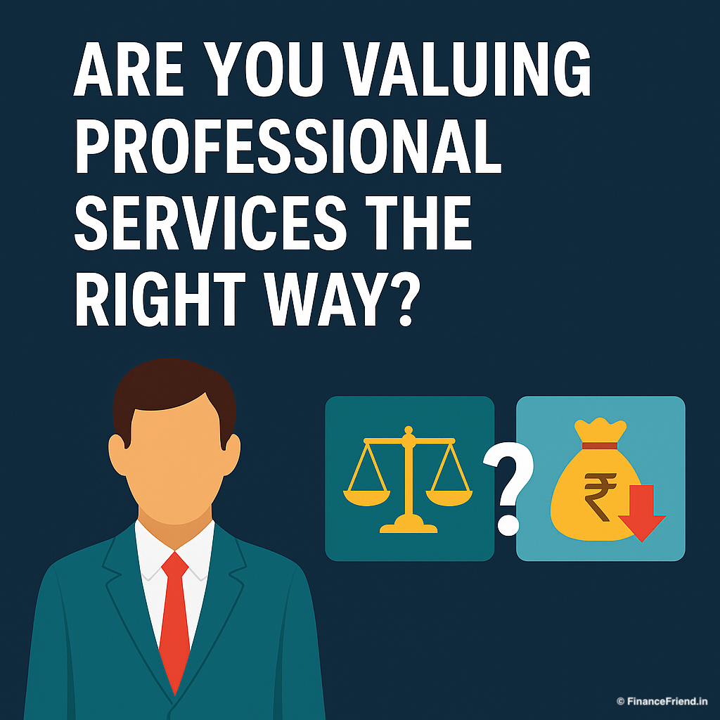 Valuing Professional Services the Right Way